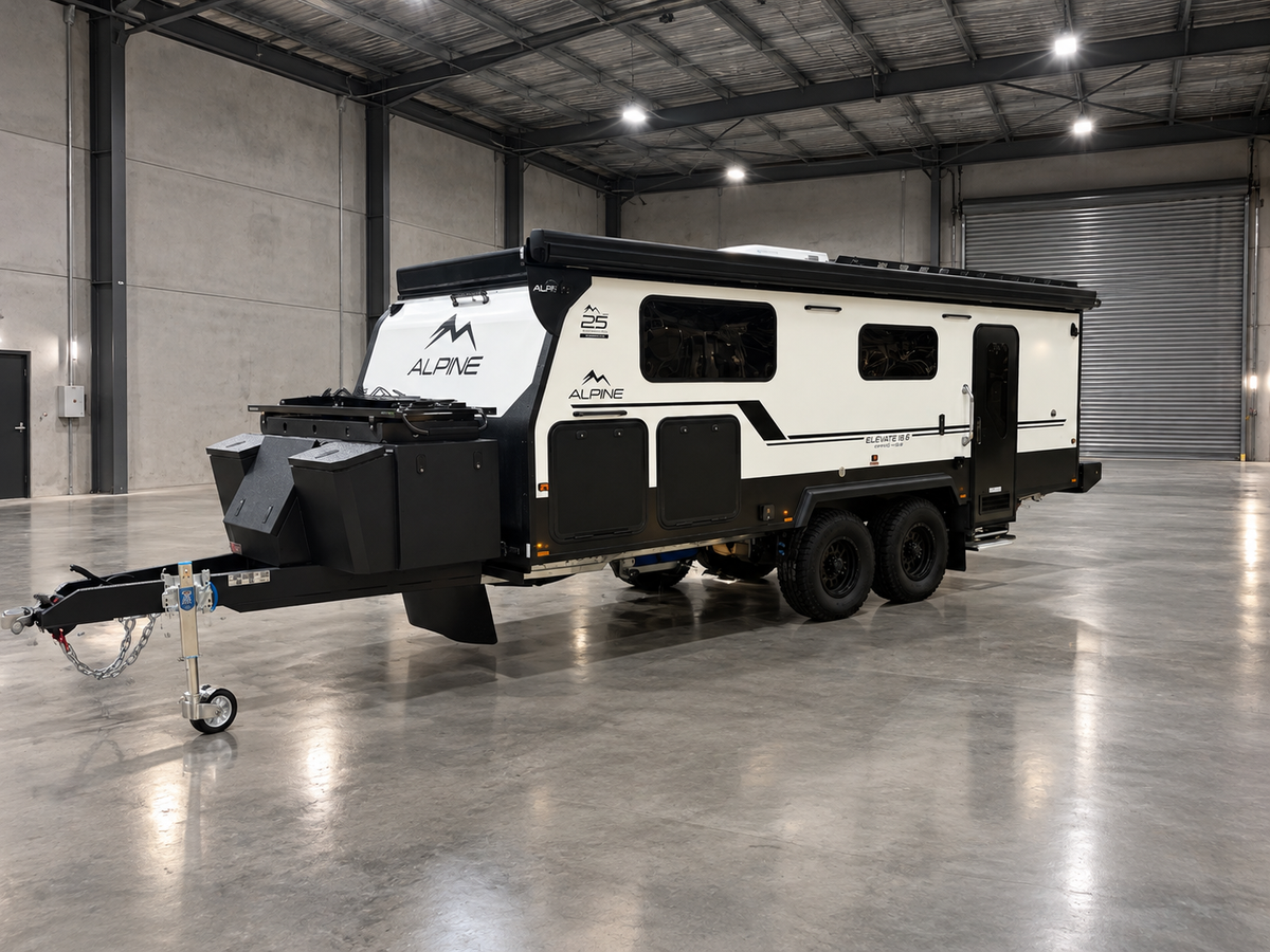 ALPINE touring caravan