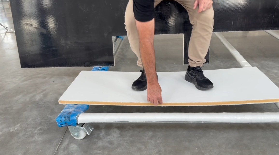 ALPINE structural PVC composite construction